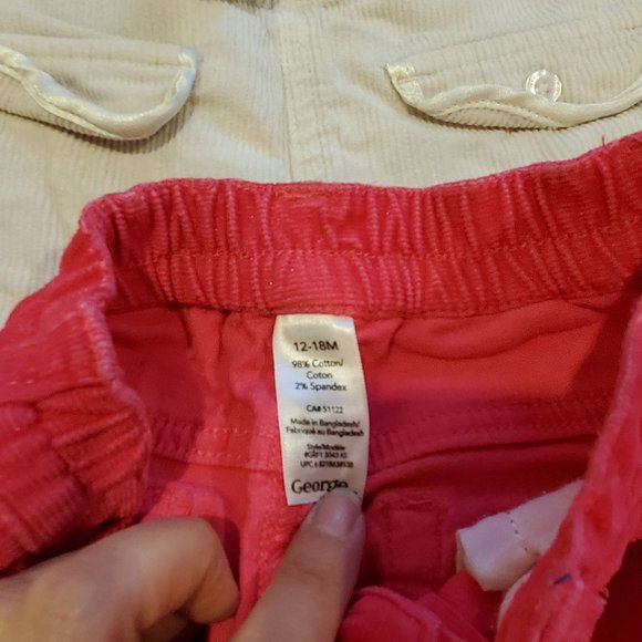 GUC Set of 4 Pants and Overalls 12-18 months - Picture 5 of 9